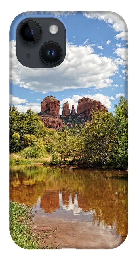  iPhone 14 Case featuring the photograph Cathedral Rock by David Armstrong