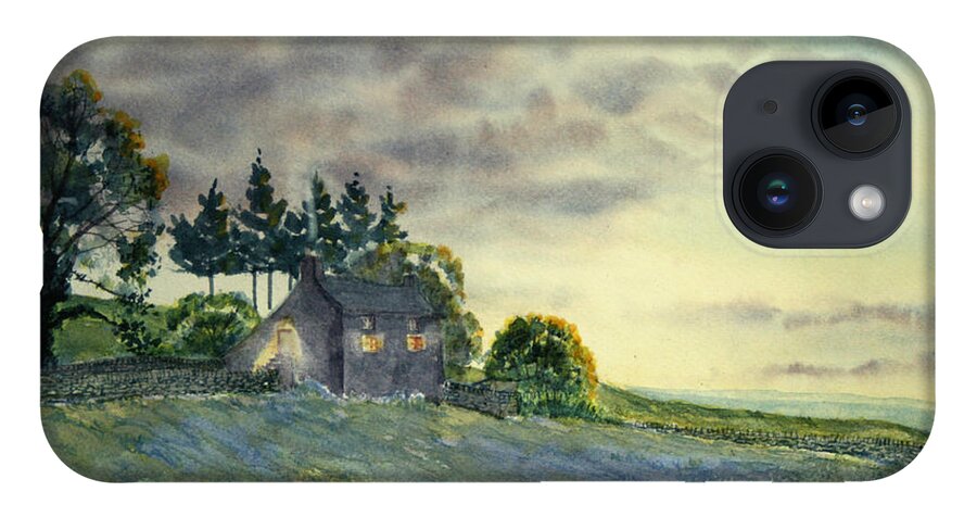 Glenn Marshall iPhone Case featuring the painting Cathy Come Home by Glenn Marshall