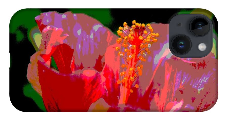 Hibiscus iPhone Case featuring the photograph Celebration by Linda Bailey