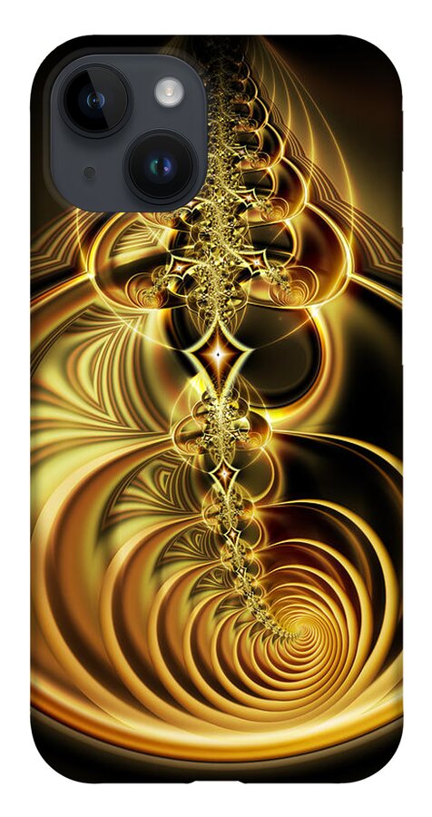 Vic Eberly iPhone Case featuring the digital art Chakra by Vic Eberly