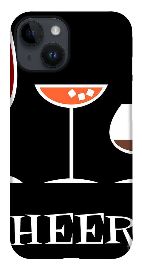 Cheers iPhone Case featuring the digital art Cheers by Donna Mibus