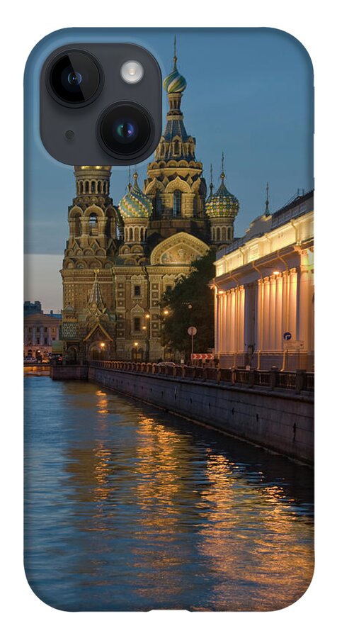 Built Structure iPhone Case featuring the photograph Church Of The Saviour On Spilled Blood by Izzet Keribar