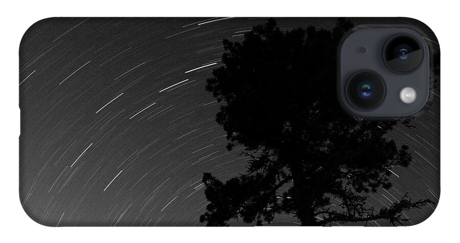 Stars iPhone 14 Case featuring the photograph Circling stars by Aleksander Rotner