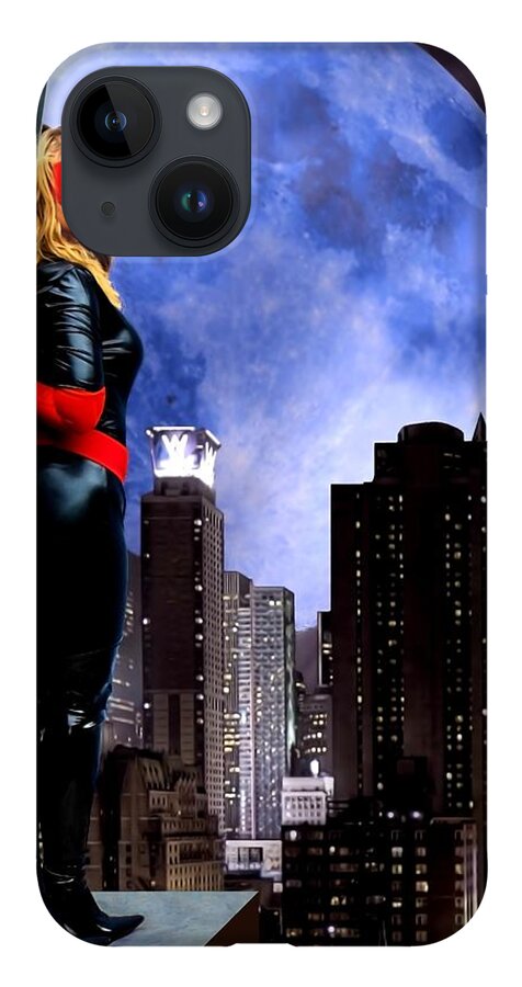 Cosplay iPhone 14 Case featuring the photograph City Guard by Jon Volden