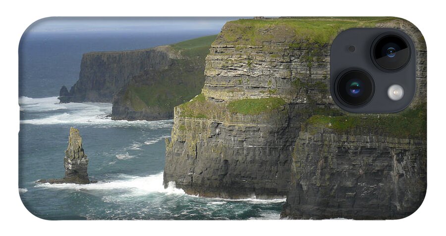 Ireland iPhone 14 Case featuring the photograph Cliffs of Moher 2 by Mike McGlothlen