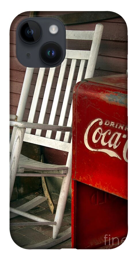 Coke iPhone 14 Case featuring the photograph Coca Cola Afternoon by Brenda Giasson