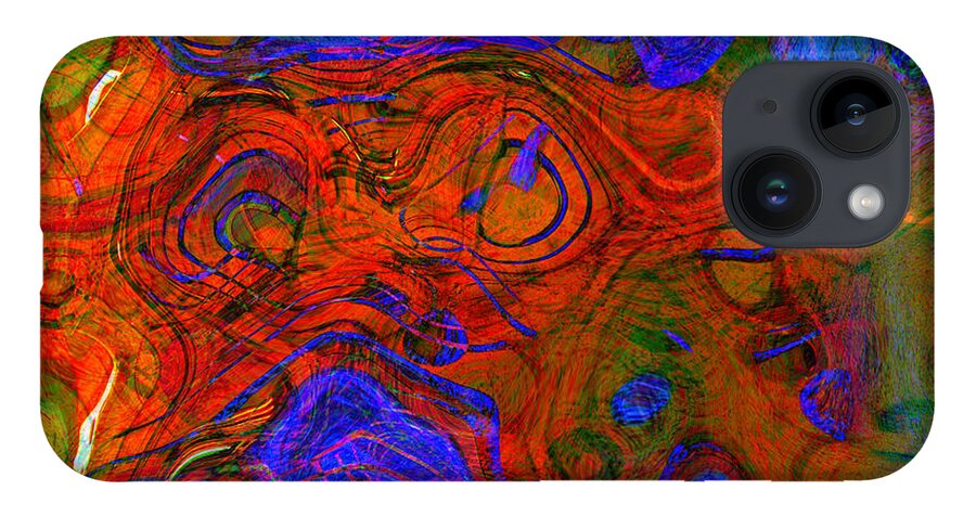 Abstract iPhone Case featuring the photograph Color Me Beautiful Please by Julie Lueders 
