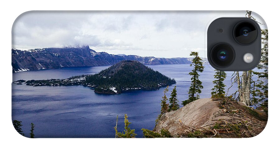 Crater Lake iPhone 14 Case featuring the photograph Crater Lake National Park by Laura Tucker