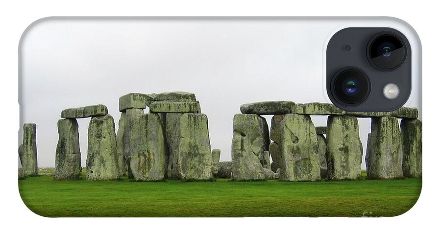 Stonehenge iPhone 14 Case featuring the photograph Curvature by Denise Railey