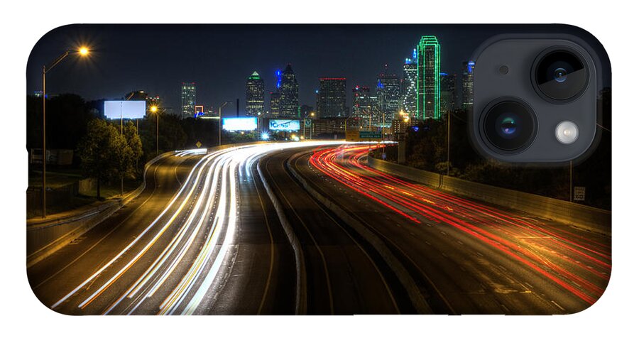Dallas iPhone Case featuring the photograph Dallas Night light by Jonathan Davison