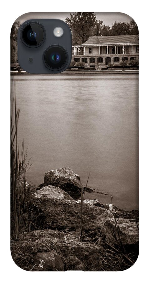Landscape iPhone 14 Case featuring the photograph Delaware Park Marcy Casino by Chris Bordeleau