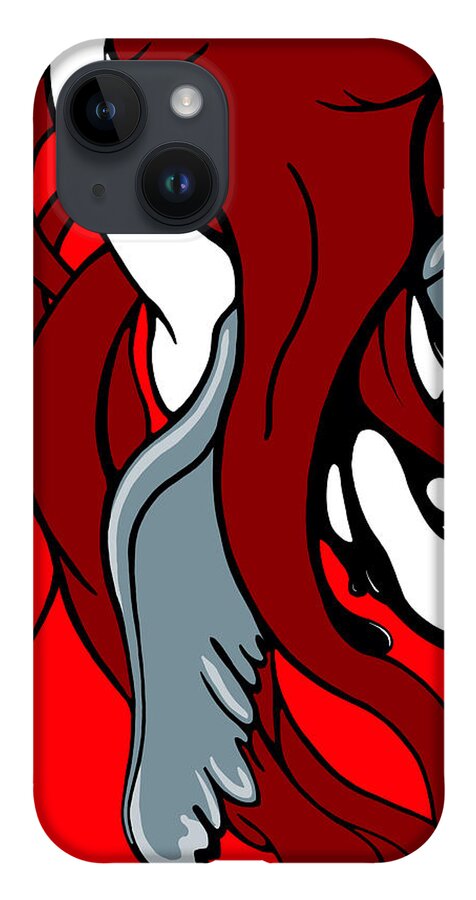 Angel iPhone 14 Case featuring the digital art Descending by Craig Tilley