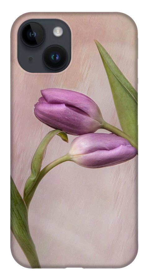 Tulips iPhone 14 Case featuring the photograph Devotion by Robin-Lee Vieira