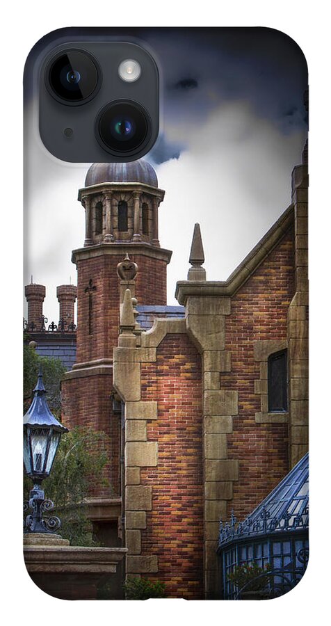 Disney iPhone 14 Case featuring the photograph Disney's Haunted Mansion by Mark Andrew Thomas