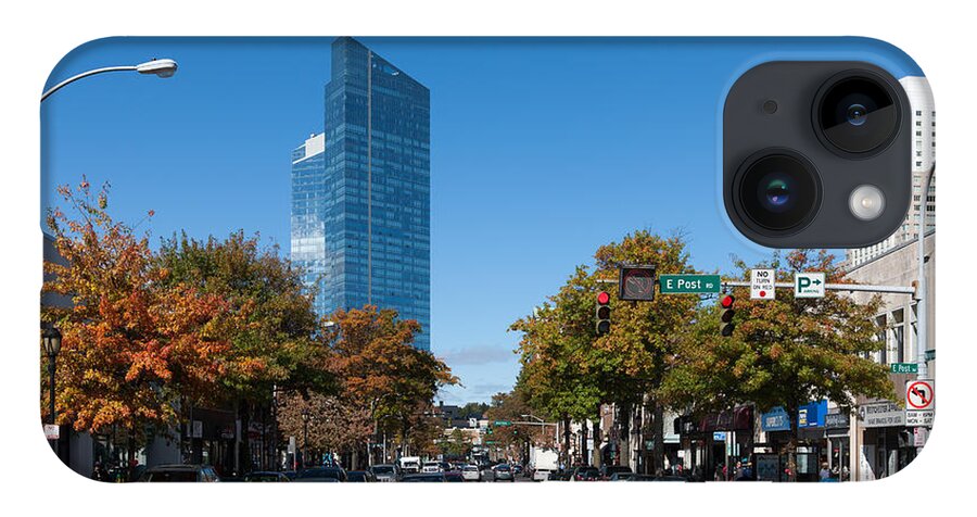 Clarence Holmes iPhone 14 Case featuring the photograph Downtown White Plains New York III by Clarence Holmes