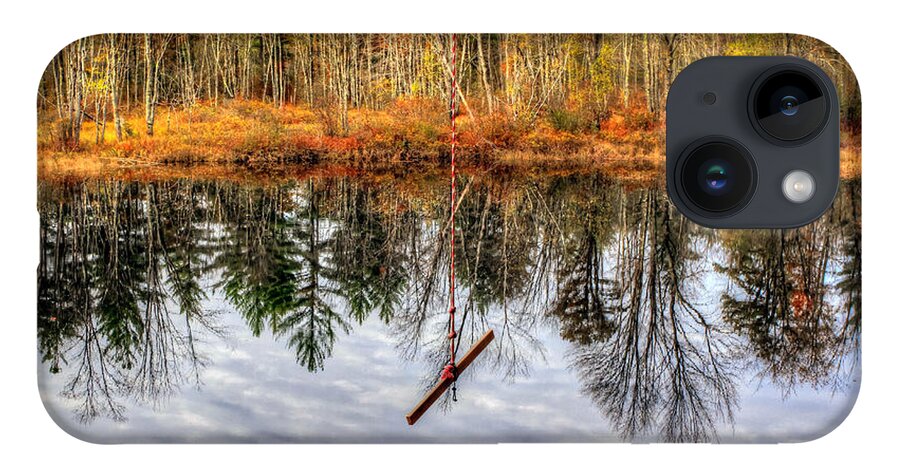 Line iPhone 14 Case featuring the photograph Drop Line by Brenda Giasson