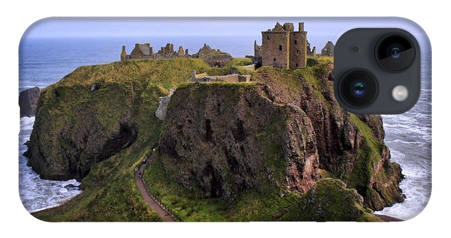Scotland iPhone Case featuring the photograph Dunnottar Castle Panorama by Jason Politte