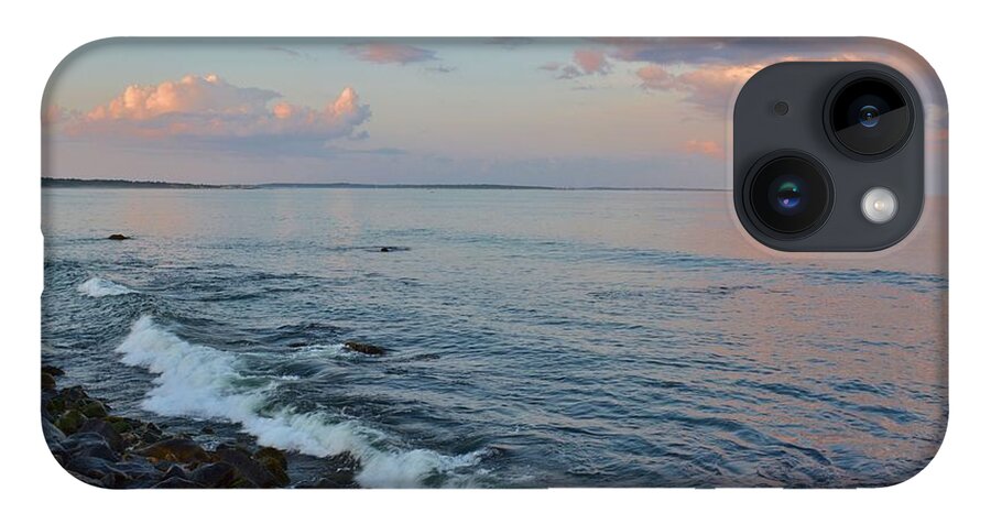 Ocean iPhone 14 Case featuring the photograph Dusk by the Sea by Tammie Miller
