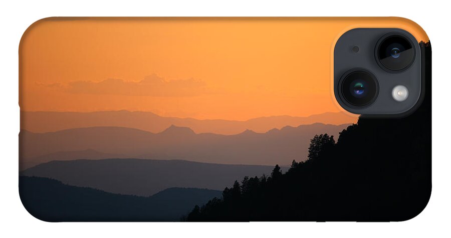 Mogollon Rim iPhone 14 Case featuring the photograph End of the Day by Brad Brizek