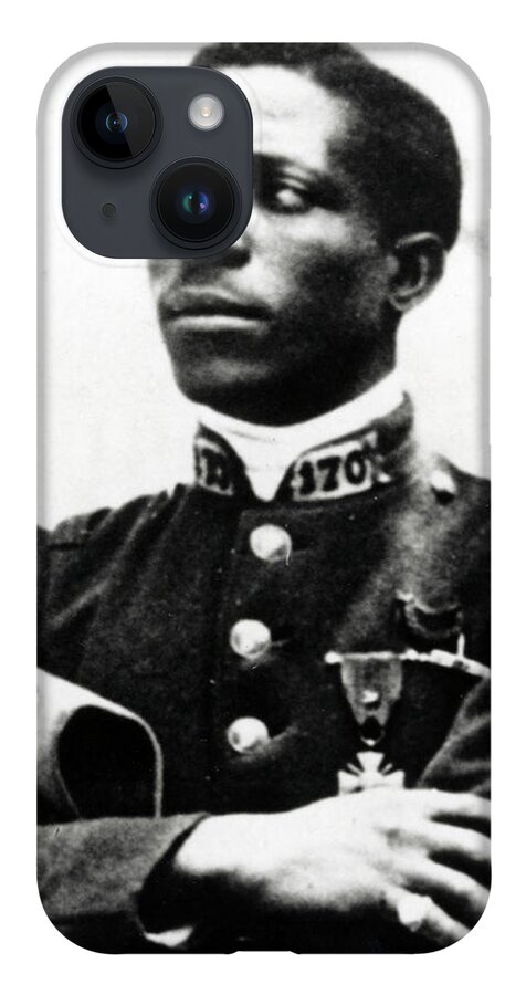 Aviation iPhone 14 Case featuring the photograph Eugene Bullard, Wwi American Pilot by Science Source