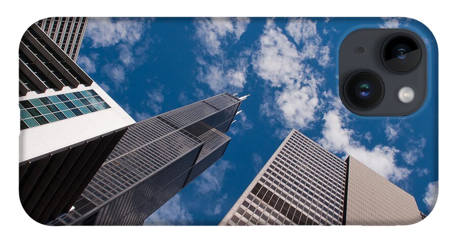 Chicago Downtown iPhone Case featuring the photograph ex Sears Tower Chicago by Dejan Jovanovic