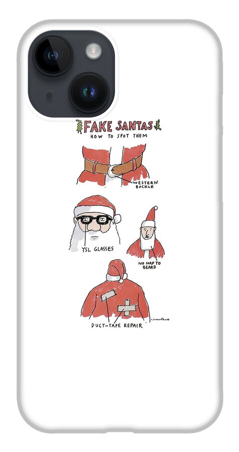 Fake Santas iPhone 14 Case