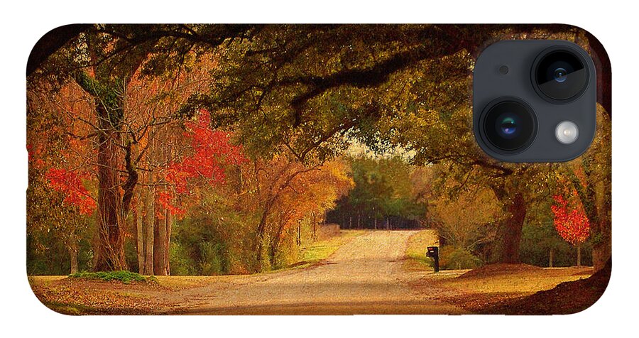 Fall iPhone 14 Case featuring the photograph Fall Along A Country Road by Kathy Baccari