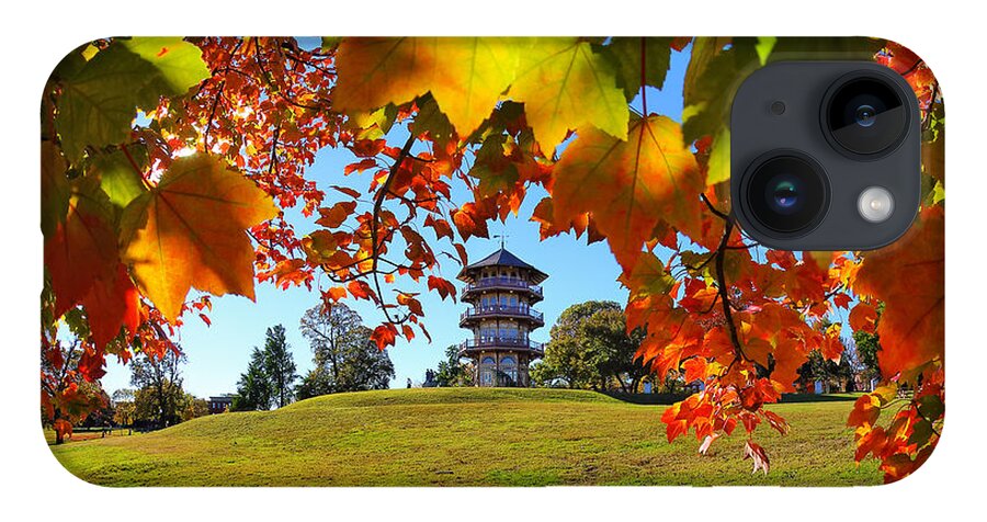 Patterson Park iPhone 14 Case featuring the photograph Patterson Park in Fall by SCB Captures