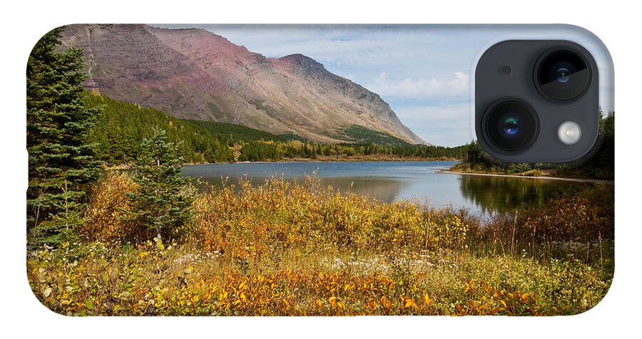 Autumn iPhone 14 Case featuring the photograph Fall Colors at Redrock Lake by Jeff Goulden