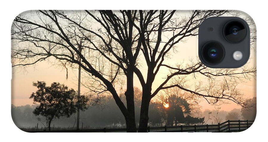 Sunrise iPhone Case featuring the photograph Farm Sunrise by George Pedro