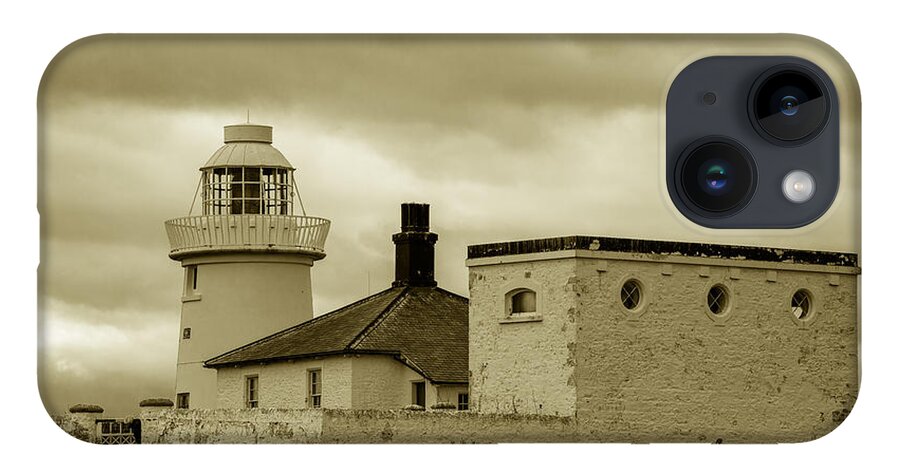 Building iPhone 14 Case featuring the photograph Farne Lighthouse by Dennis Dame