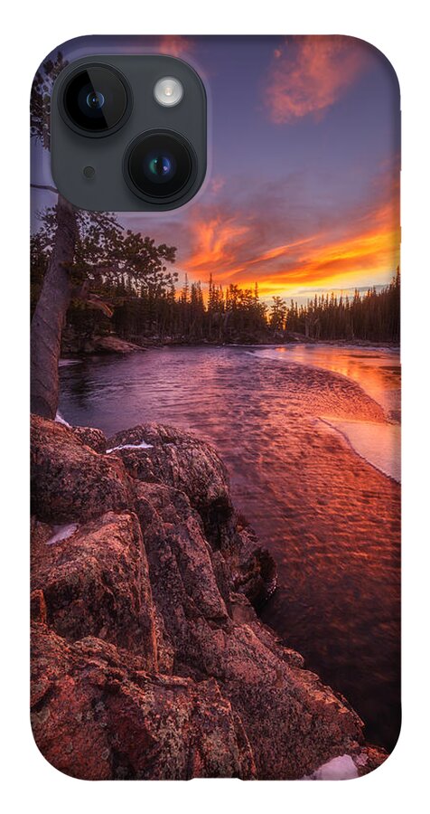 Sunrise iPhone 14 Case featuring the photograph First Light by Darren White