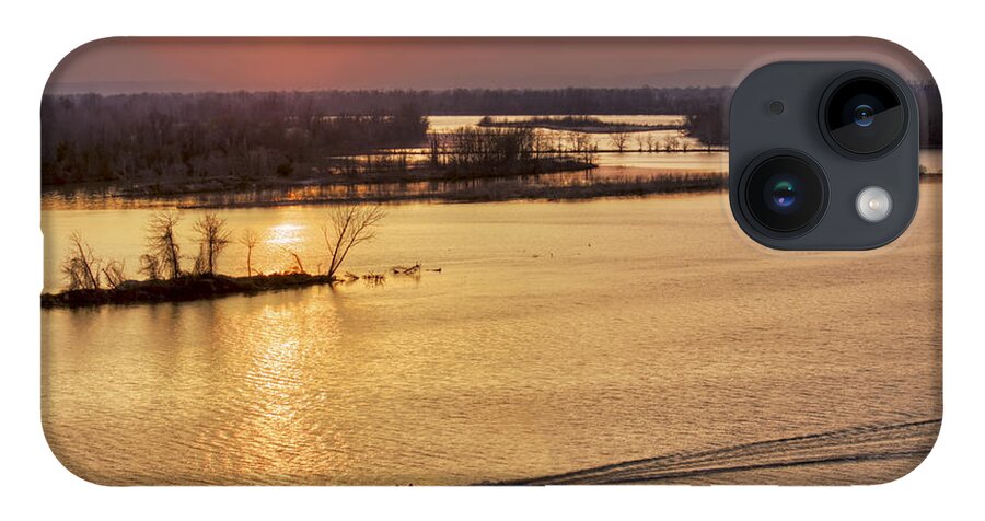 Sunset iPhone Case featuring the photograph Fishing the Arkansas River by Jason Politte