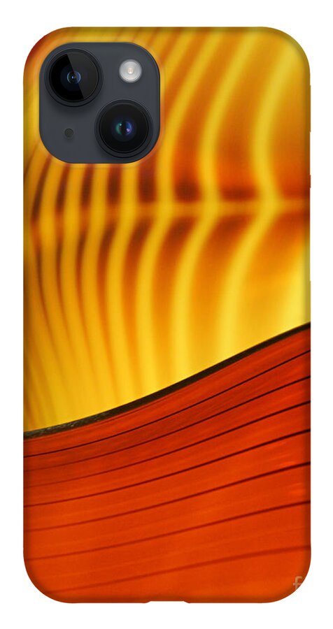 Orange iPhone 14 Case featuring the photograph Flow by Eileen Gayle