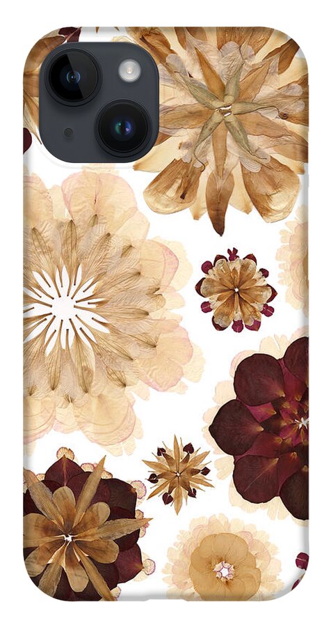 Flower iPhone Case featuring the photograph Flower Petal Composition 3 by Michelle Bien