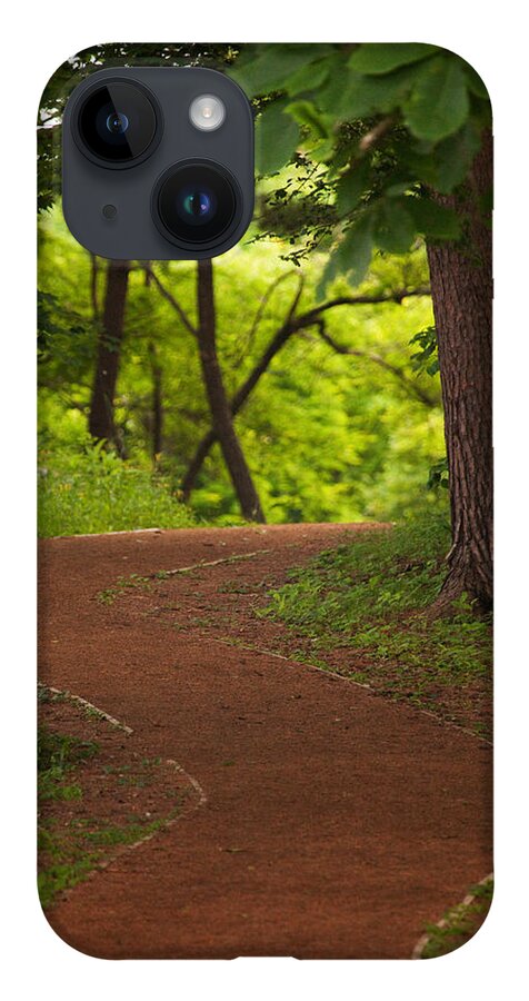 Forest iPhone 14 Case featuring the photograph Forest Path by Brad Brizek