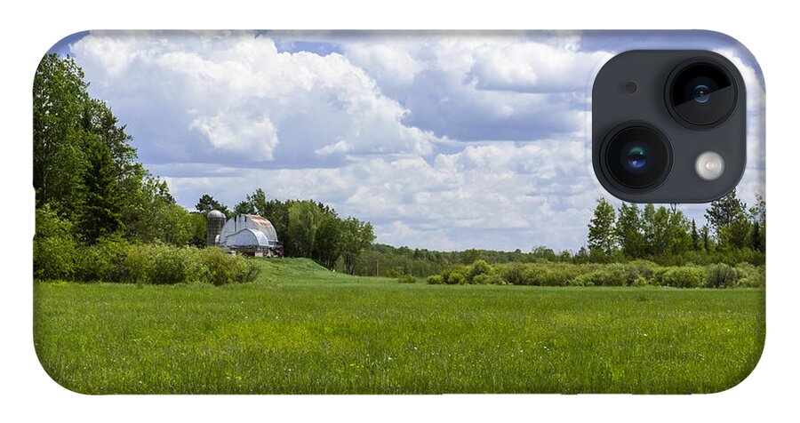 Summer iPhone 14 Case featuring the photograph Forgotten Farm by Dan Hefle