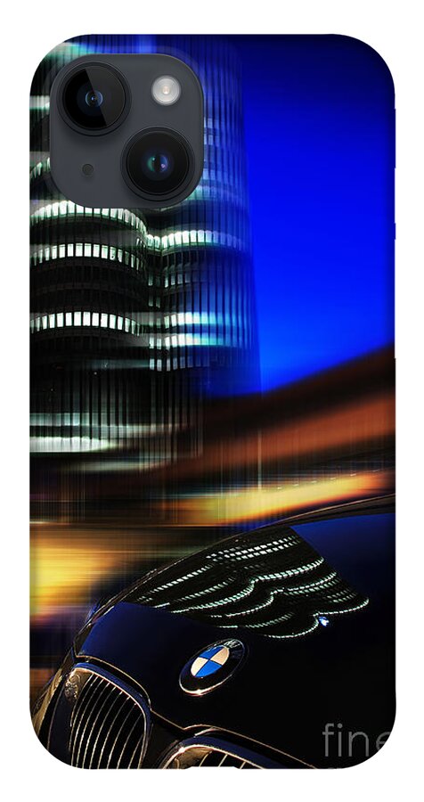 Abstract iPhone 14 Case featuring the photograph Freude am Fahren by Hannes Cmarits