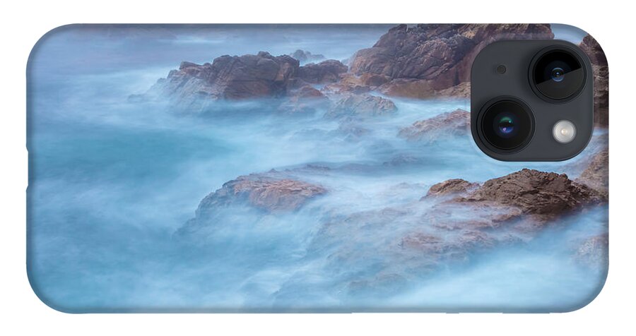 American Landscapes iPhone 14 Case featuring the photograph Furious Sea by Jonathan Nguyen