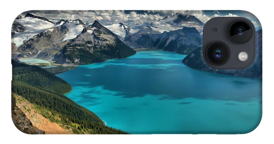 Garibaldi iPhone Case featuring the photograph Garibaldi Lake Blues Greens And Mountains by Adam Jewell