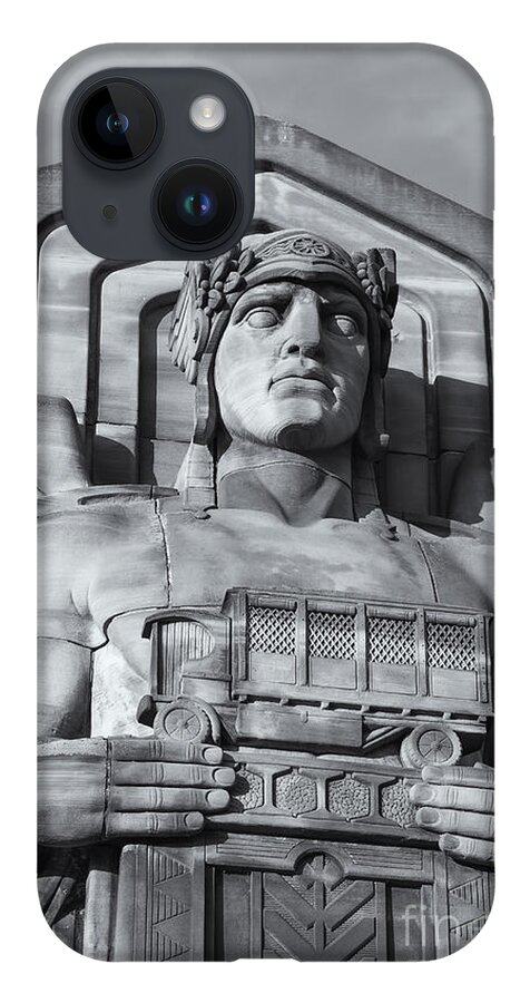 Clarence Holmes iPhone 14 Case featuring the photograph Guardian of Traffic II by Clarence Holmes
