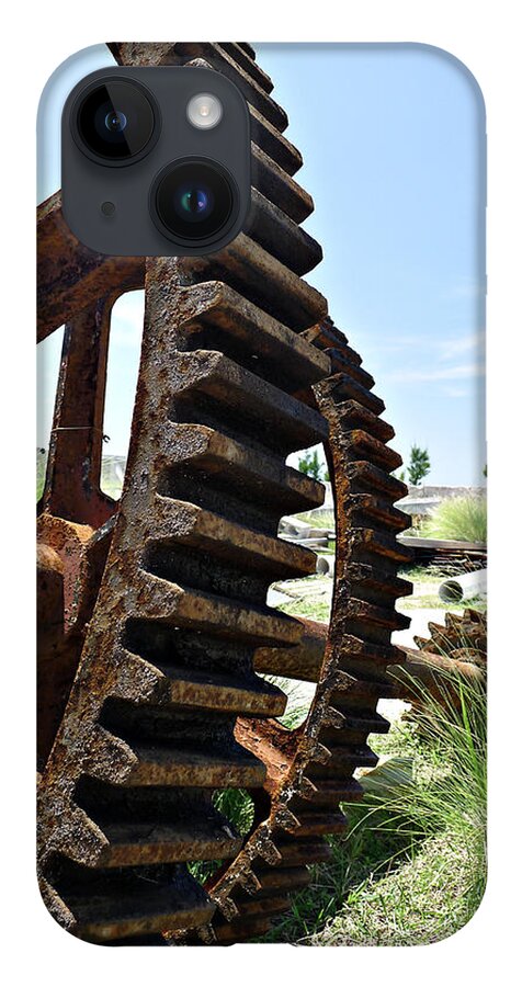 Richard Reeve iPhone Case featuring the photograph Giant Cog by Richard Reeve