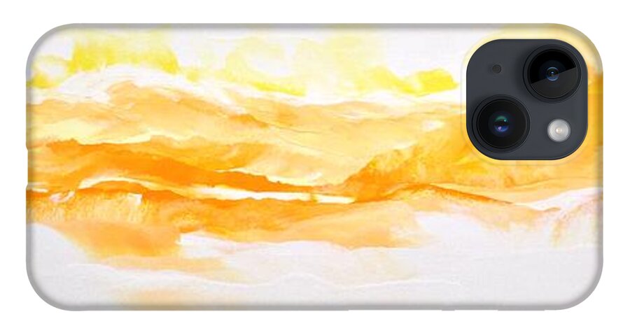 Faith iPhone 14 Case featuring the painting Glory Be by Linda Bailey