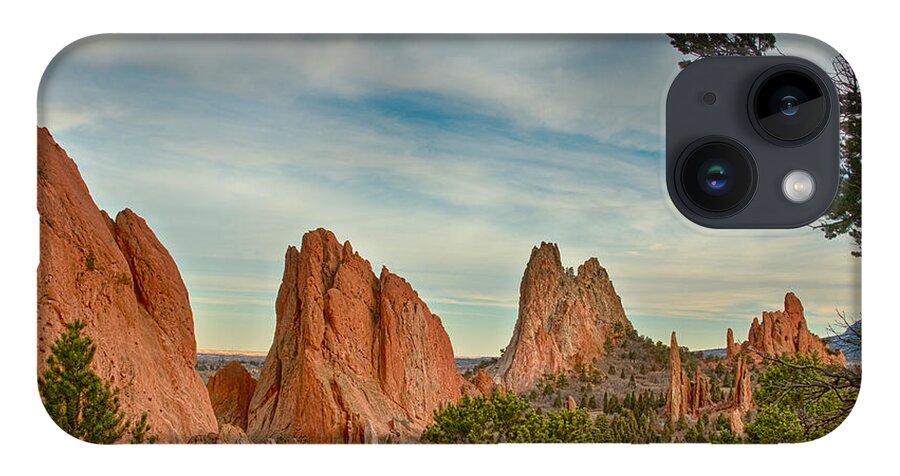 Garden Of The Gods iPhone 14 Case featuring the photograph Gods Garden by James BO Insogna