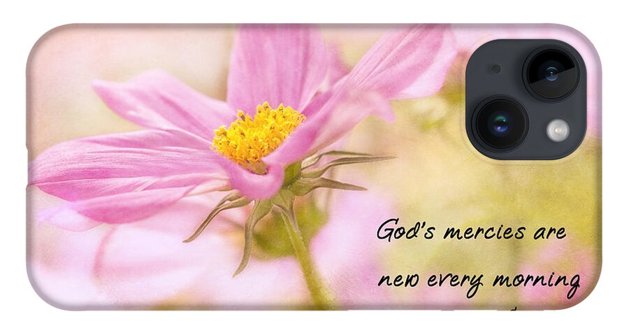 Cosmos iPhone 14 Case featuring the photograph God's Mercies by Mary Jo Allen