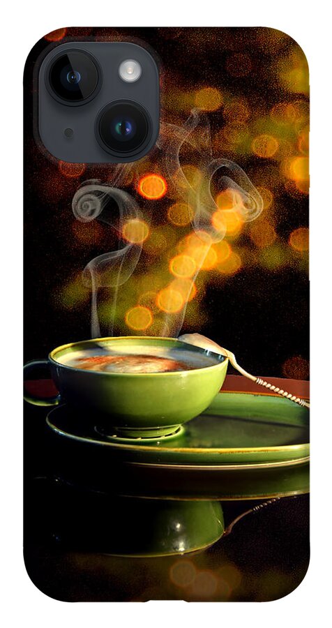 Coffee iPhone 14 Case featuring the photograph Golden aroma by Andrei SKY