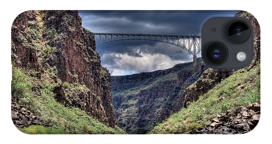 Rio iPhone 14 Case featuring the photograph Gorge Bridge by Britt Runyon