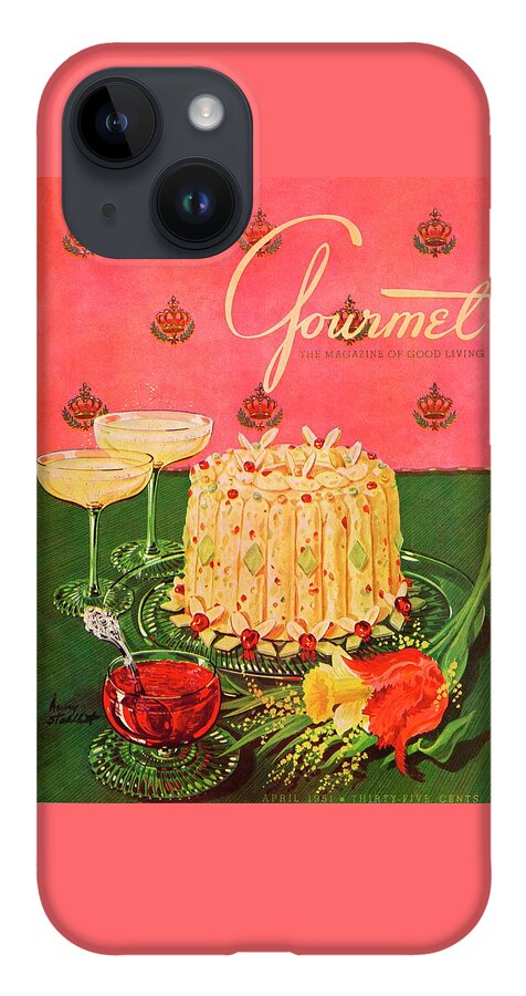 Gourmet Cover Illustration Of A Molded Rice iPhone 14 Case