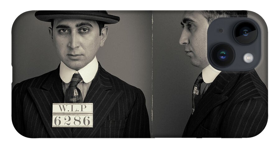 Guilt iPhone 14 Case featuring the photograph Hakan The Boss Wanted Mugshot by Nick Dolding