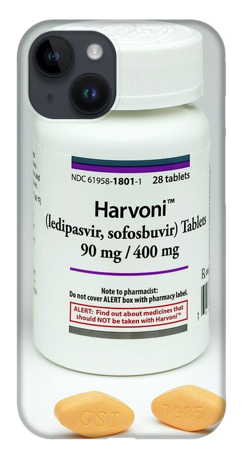 Harvoni iPhone Case featuring the photograph Harvoni Hepatitis C Drug by George Post